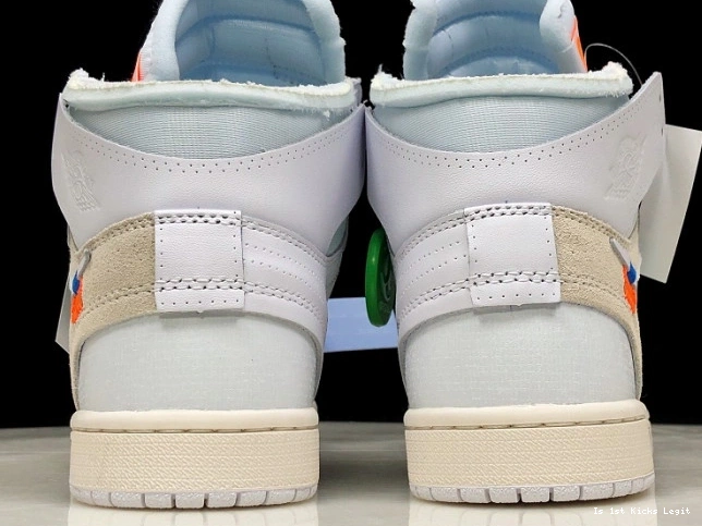 Jordan Air 1 Retro White Off-White High AQ0818-100 0726